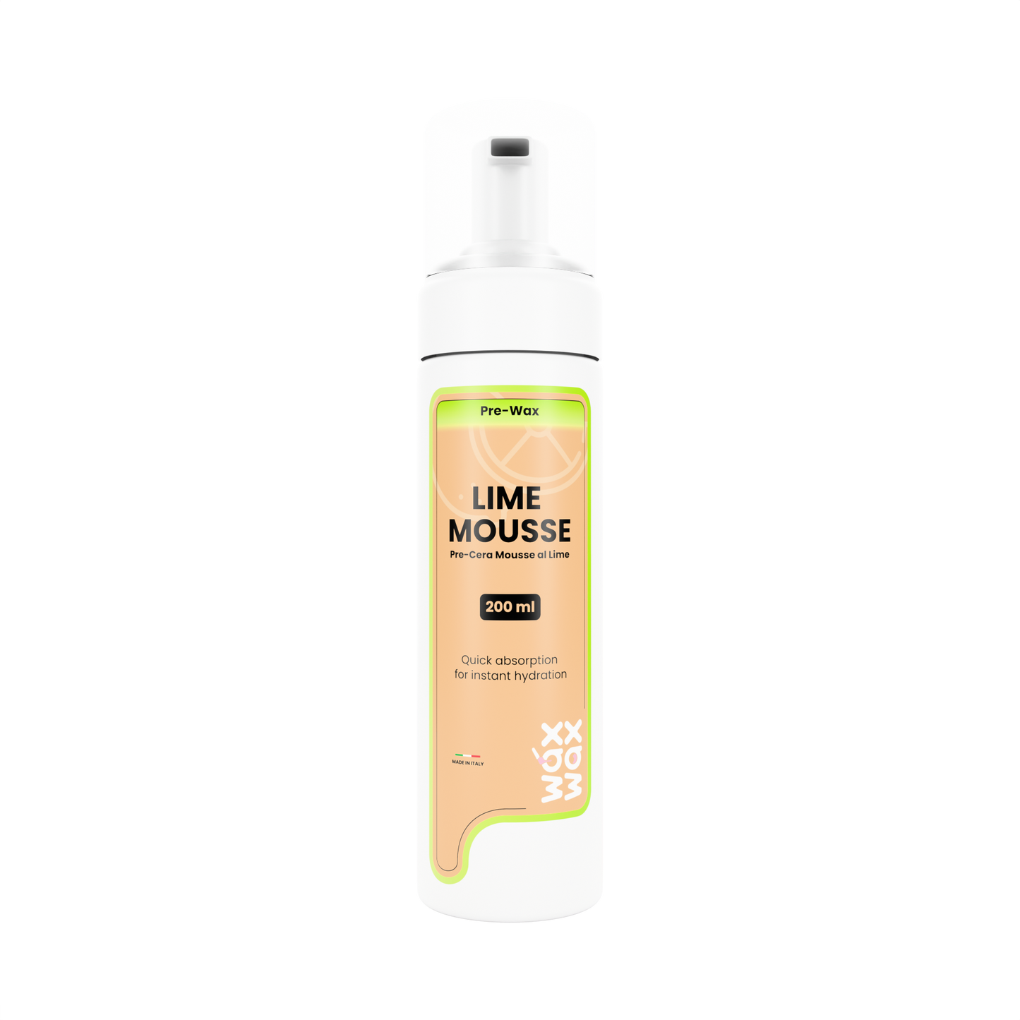 Pre-Wax Lime Mousse