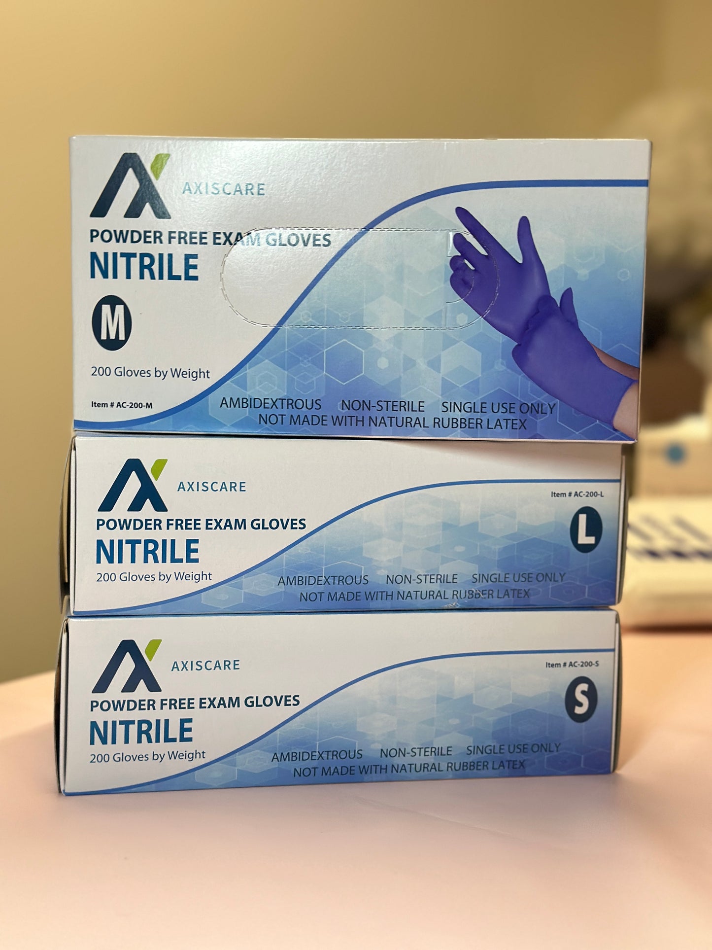 Guantes De Nitrile (200 unidades)