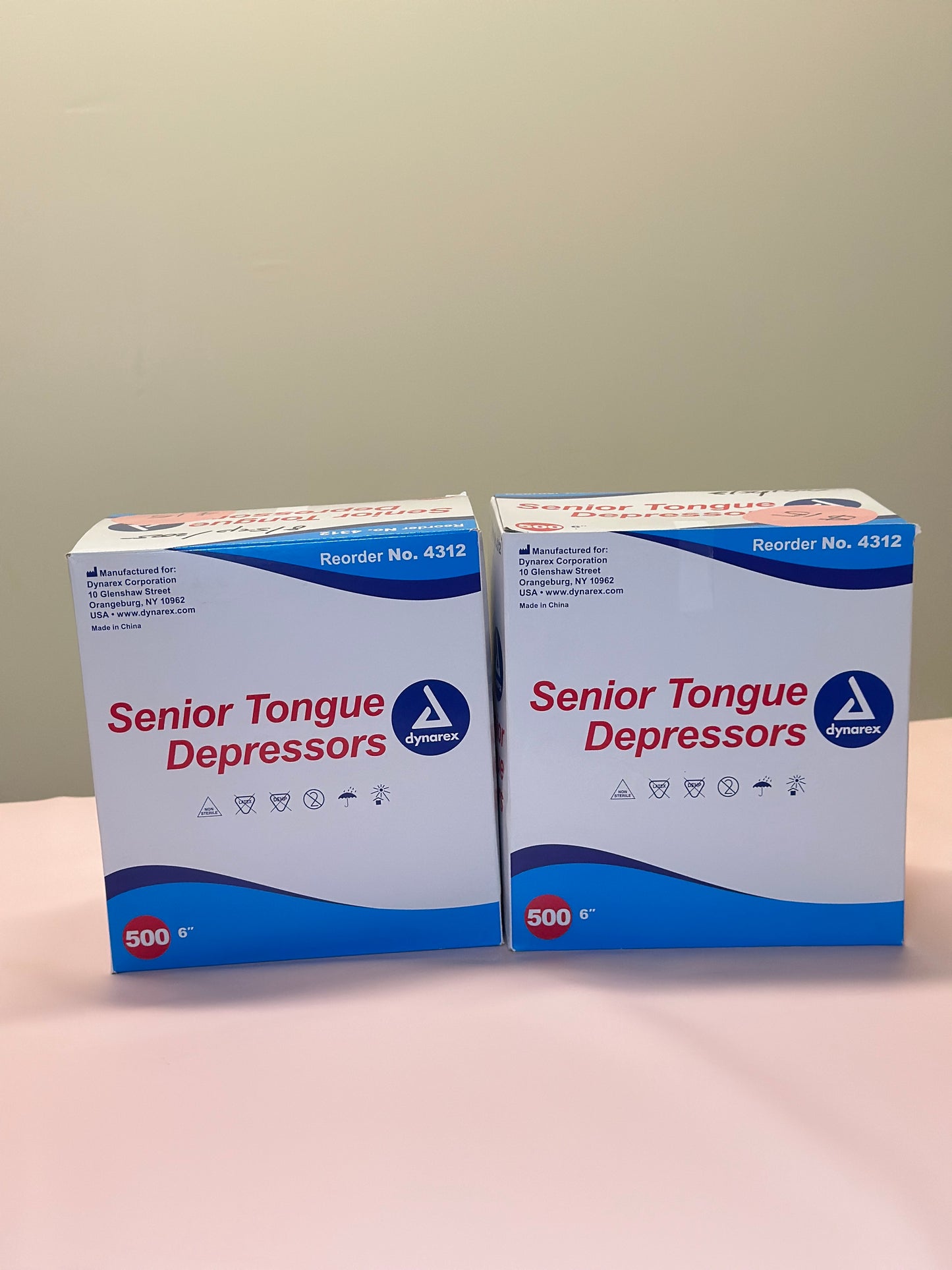 Depresores (500 unidades)