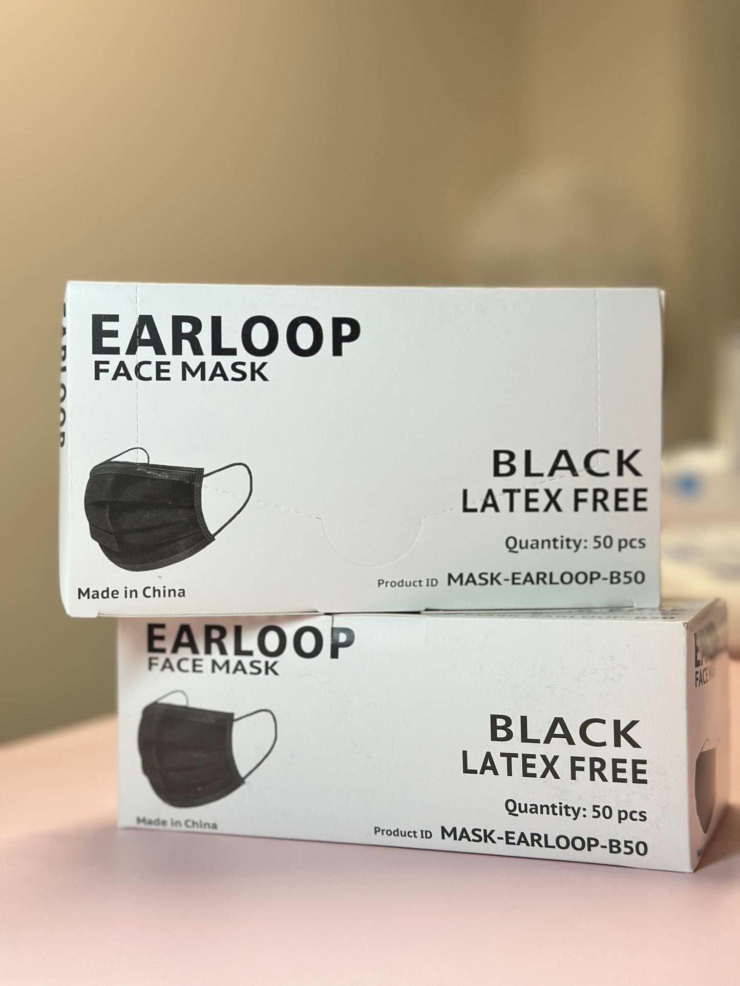 Mascarillas Negras (cubre bocas)