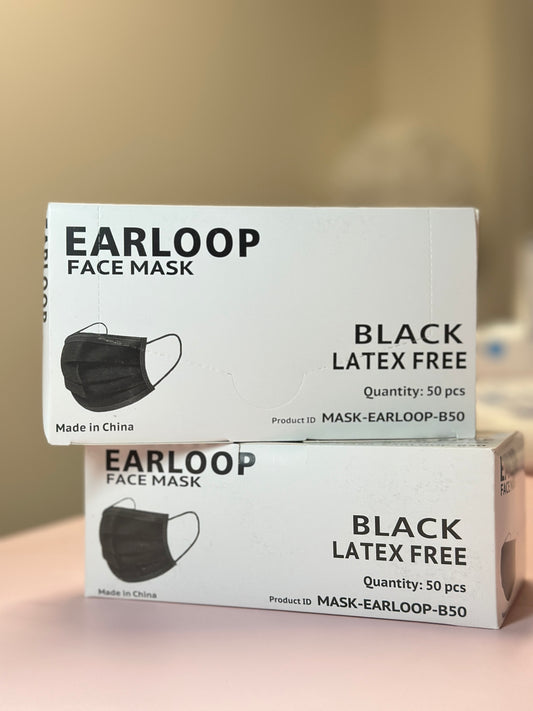 Mascarillas Negras (cubre bocas)
